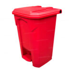 Bote de Basura 80 Lts. / 20 Galones color Rojo