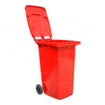 Bote de Basura 240 Lts. / 65 Galones color Rojo - Imagen 3