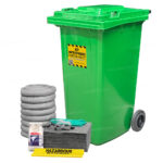 Kit Antiderrames Móvil 65 Galones con Contenedor de Plástico - Universal