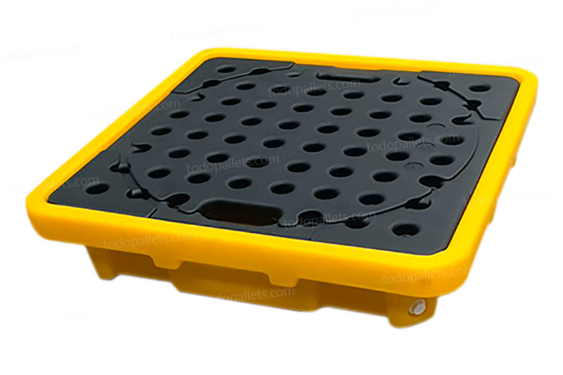 TAD1017BIG001 Tarima Antiderrames para 1 tambo TAD1017 - Imagen 1