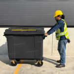 Bote de Basura 660 Lts. / 174 Galones color Negro - Imagen 4