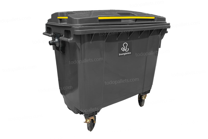 8501BB002NEGRO174BIG Bote de Basura 1100 Lts. / 290 Galones color Negro para Residuos Inorgánicos - Imagen 1